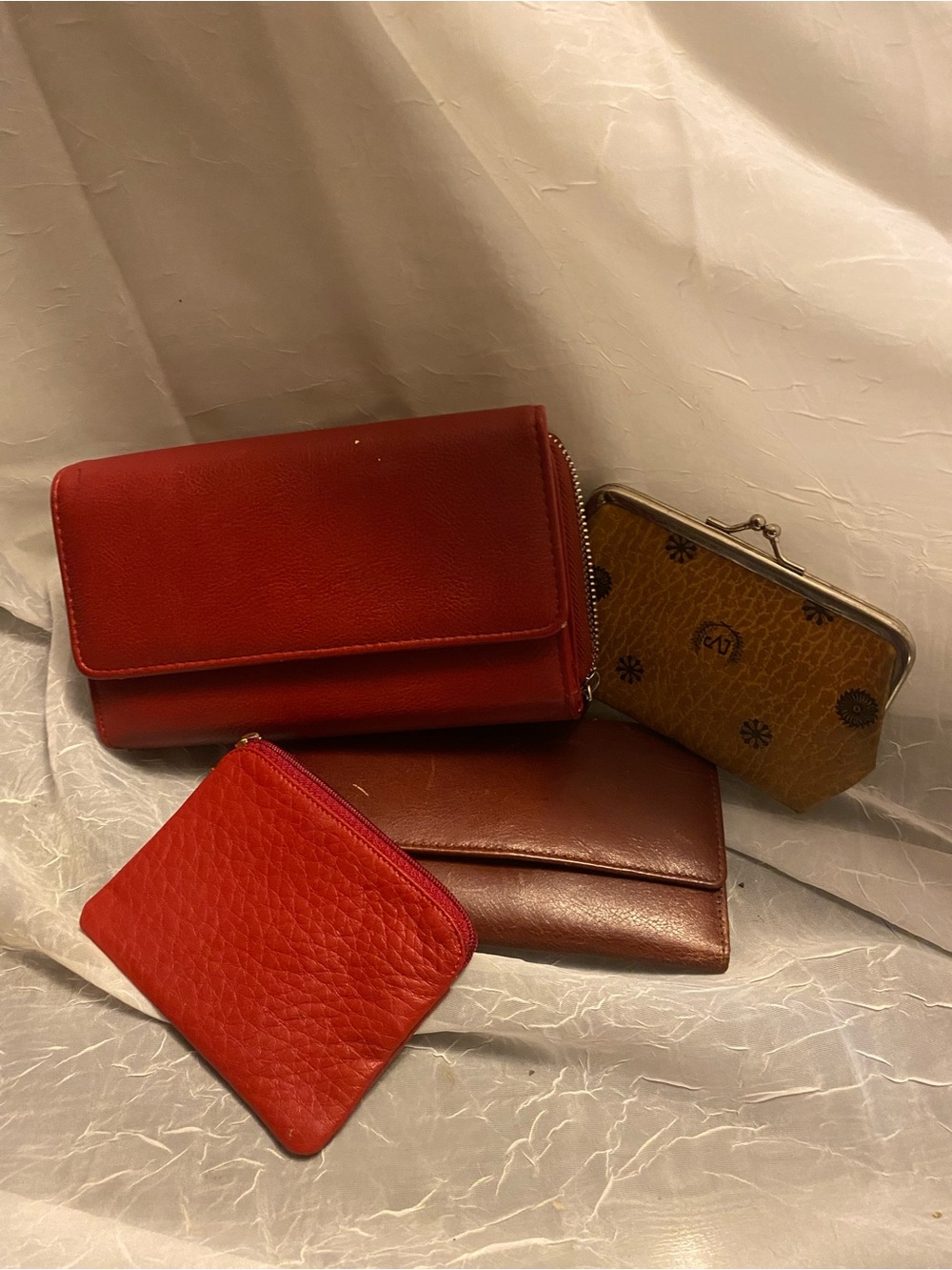 Women's Variety of Wallets including Zip Coin Pouch